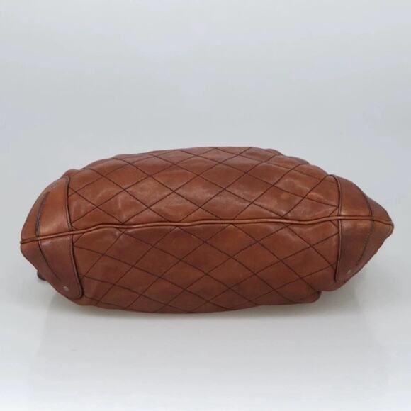 BALLY Hand Bag Leather Brown Authentic - Picture 12 of 14